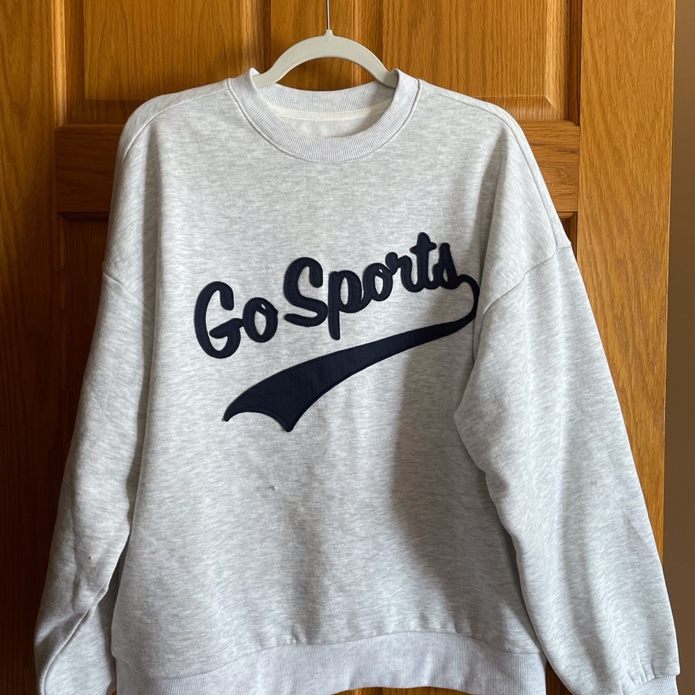 Go Sports Grey Crewneck Sweatshirt